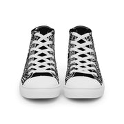 Mandala 1 Men’s high top canvas shoes - Martin K Designs
