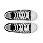 Mandala 1 Women’s high top canvas shoes - Martin K Designs