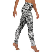 Mandala 1630 High Rise Yoga Leggings with Inside Pocket - Martin K Designs