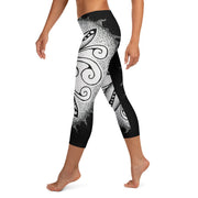 Mandala 30 Capri Mid Rise Leggings - Martin K Designs