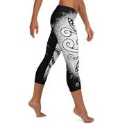 Mandala 30 Capri Mid Rise Leggings - Martin K Designs