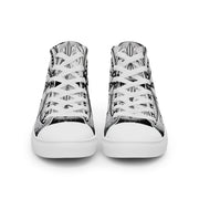 Mandala 30 Women’s high top canvas shoes - Martin K Designs