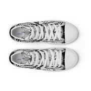 Mandala 30 Women’s high top canvas shoes - Martin K Designs