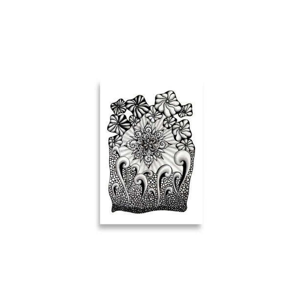 Mandala Burst Print - Martin K Designs