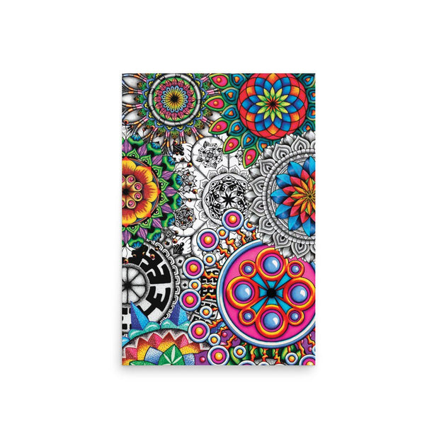 Mandala Collage 1 Print - Martin K Designs