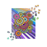 Mandala Collage 3 Jigsaw Puzzle - Flowstate Apparel