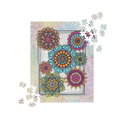 Mandala Collage 4 Jigsaw puzzle - Flowstate Apparel