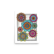 Mandala Collage 4 Print - Martin K Designs