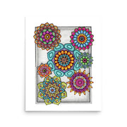 Mandala Collage 4 Print - Martin K Designs