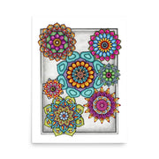 Mandala Collage 4 Print - Martin K Designs