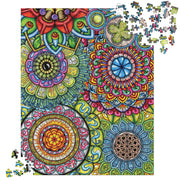 Mandala Collage 5 Jigsaw Puzzle - Flowstate Apparel