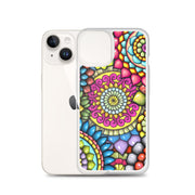 Mandala Collage 7 Clear Case for iPhone® - Martin K Designs