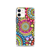 Mandala Collage 7 Clear Case for iPhone® - Martin K Designs