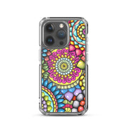 Mandala Collage 7 Clear Case for iPhone® - Martin K Designs
