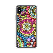Mandala Collage 7 Clear Case for iPhone® - Martin K Designs