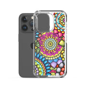 Mandala Collage 7 Clear Case for iPhone® - Martin K Designs