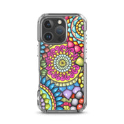 Mandala Collage 7 Clear Case for iPhone® - Martin K Designs