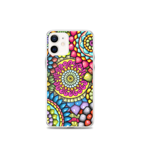 Mandala Collage 7 Clear Case for iPhone® - Martin K Designs