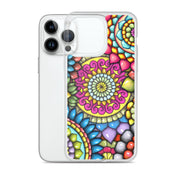 Mandala Collage 7 Clear Case for iPhone® - Martin K Designs