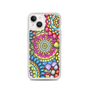 Mandala Collage 7 Clear Case for iPhone® - Martin K Designs