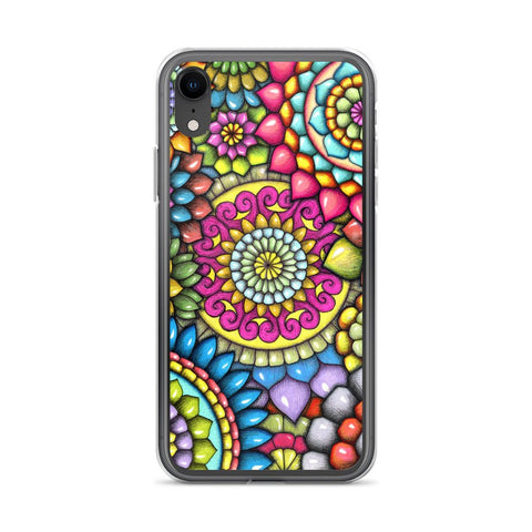 Mandala Collage 7 Clear Case for iPhone® - Martin K Designs
