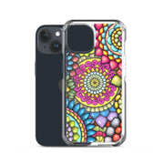 Mandala Collage 7 Clear Case for iPhone® - Martin K Designs