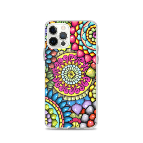 Mandala Collage 7 Clear Case for iPhone® - Martin K Designs
