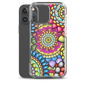 Mandala Collage 7 Clear Case for iPhone® - Martin K Designs