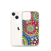 Mandala Collage 7 Clear Case for iPhone® - Martin K Designs