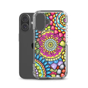 Mandala Collage 7 Clear Case for iPhone® - Martin K Designs