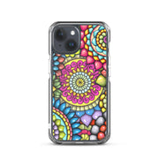 Mandala Collage 7 Clear Case for iPhone® - Martin K Designs