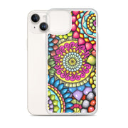 Mandala Collage 7 Clear Case for iPhone® - Martin K Designs