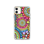 Mandala Collage 7 Clear Case for iPhone® - Martin K Designs
