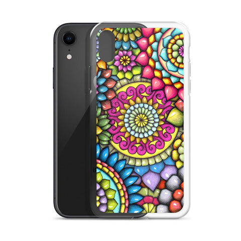 Mandala Collage 7 Clear Case for iPhone® - Martin K Designs