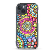 Mandala Collage 7 Clear Case for iPhone® - Martin K Designs
