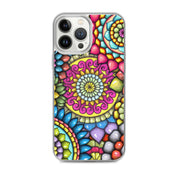 Mandala Collage 7 Clear Case for iPhone® - Martin K Designs