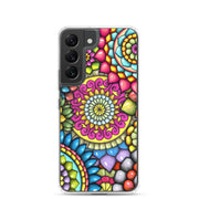 Mandala Collage 7 Clear Case for Samsung® - Martin K Designs