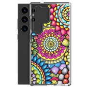 Mandala Collage 7 Clear Case for Samsung® - Martin K Designs