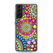 Mandala Collage 7 Clear Case for Samsung® - Martin K Designs