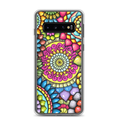 Mandala Collage 7 Clear Case for Samsung® - Martin K Designs