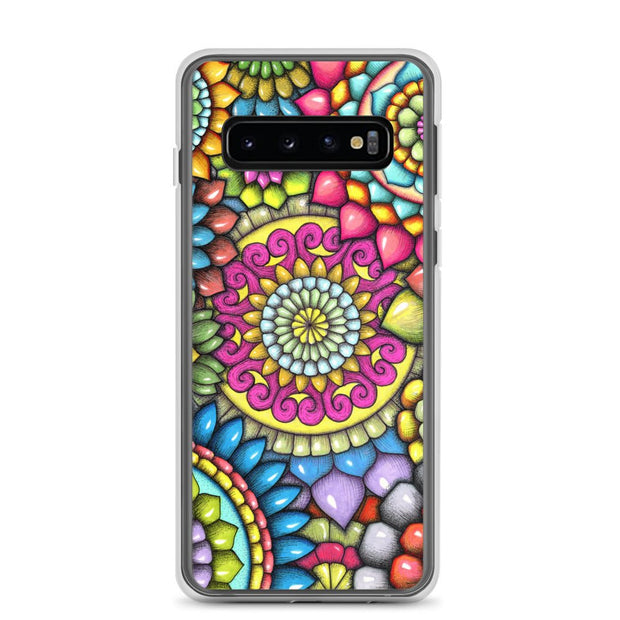 Mandala Collage 7 Clear Case for Samsung® - Martin K Designs