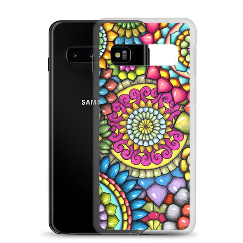 Mandala Collage 7 Clear Case for Samsung® - Martin K Designs
