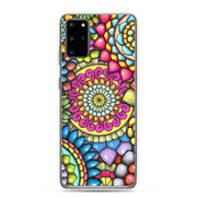 Mandala Collage 7 Clear Case for Samsung® - Martin K Designs