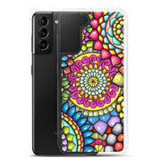Mandala Collage 7 Clear Case for Samsung® - Martin K Designs