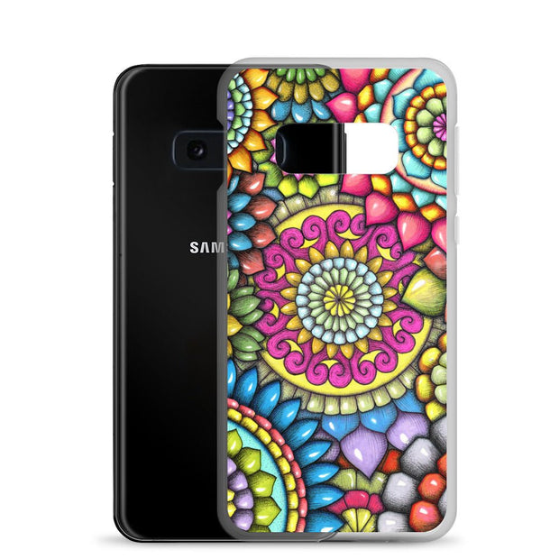 Mandala Collage 7 Clear Case for Samsung® - Martin K Designs