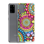 Mandala Collage 7 Clear Case for Samsung® - Martin K Designs