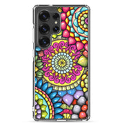 Mandala Collage 7 Clear Case for Samsung® - Martin K Designs