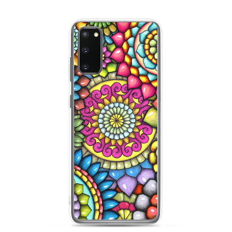 Mandala Collage 7 Clear Case for Samsung® - Martin K Designs