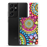 Mandala Collage 7 Clear Case for Samsung® - Martin K Designs