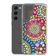 Mandala Collage 7 Clear Case for Samsung® - Martin K Designs